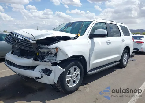 2018 Toyota Sequoia Sr5 from USA, damaged, VIN 5TDZY5G11JS070729